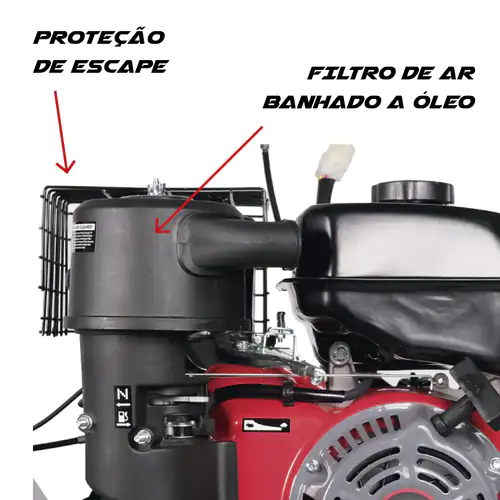 Destroçador de Mato Donker´s DT 300 70 CM 9HP 302CC A.E.